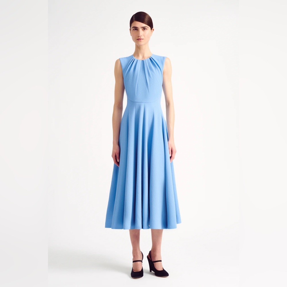 Emilia Wickstead Marlen Double Crepe Dress